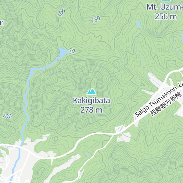 Map of Kakigibata