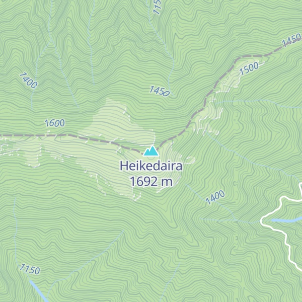 Map of Heikedaira