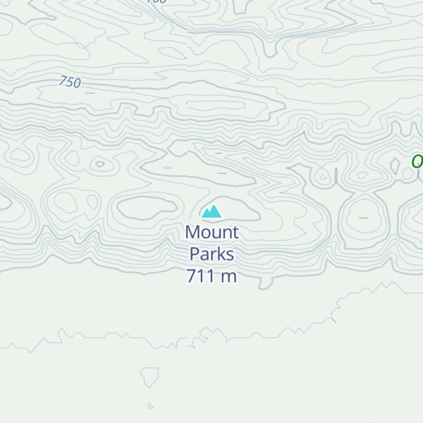 Map of Mount Parks