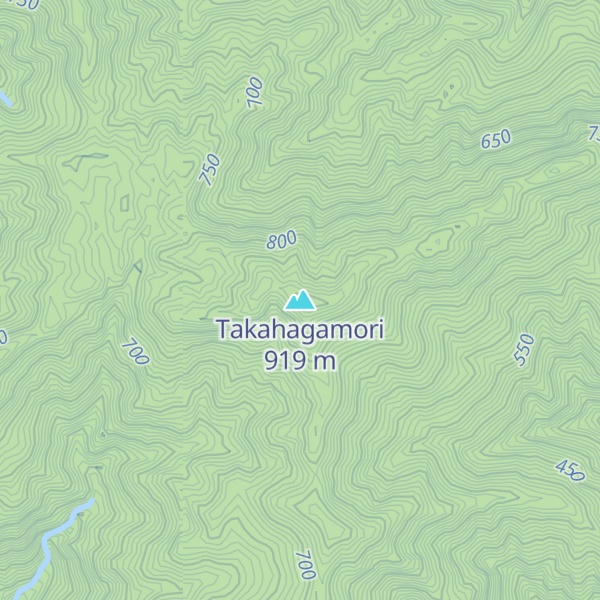 Map of Takahagamori