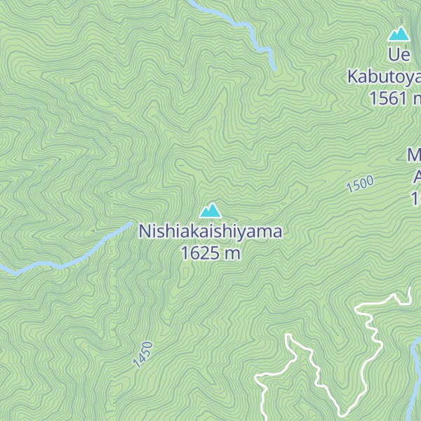 Map of Nishiakaishiyama