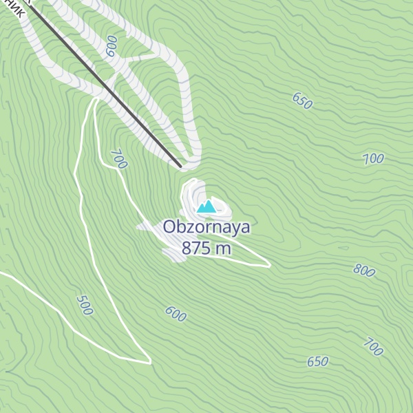 Map of Obzornaya