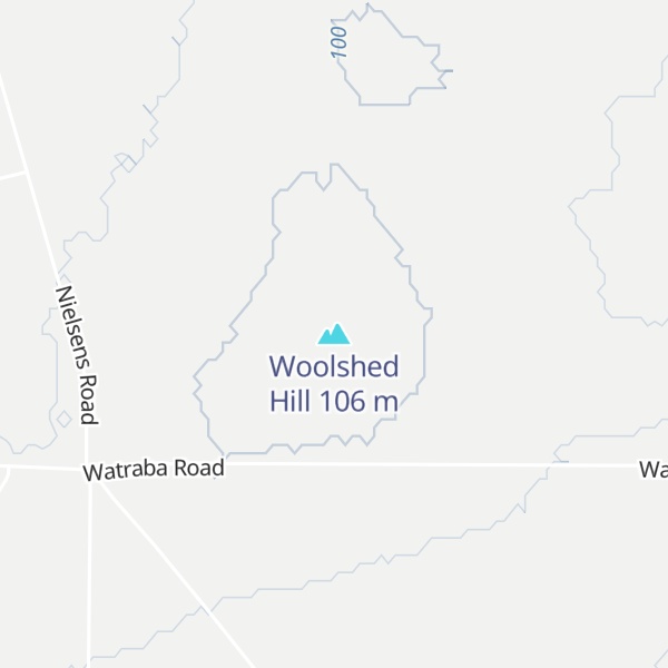 Map of Woolshed Hill