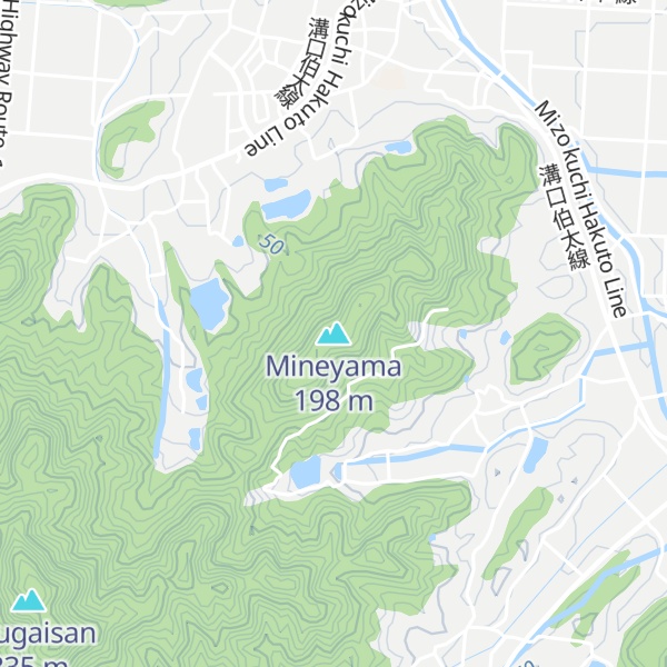 Map of Mineyama