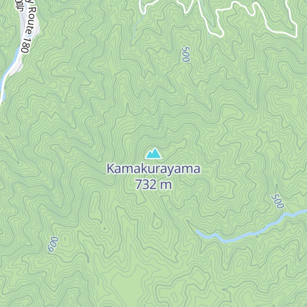 Map of Kamakurayama