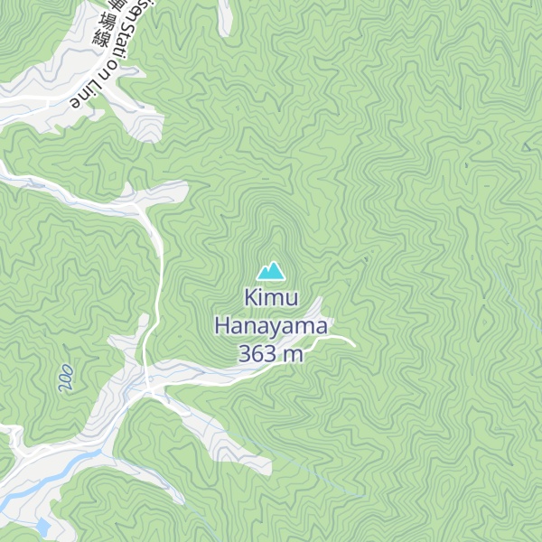 Map of Kimu Hanayama