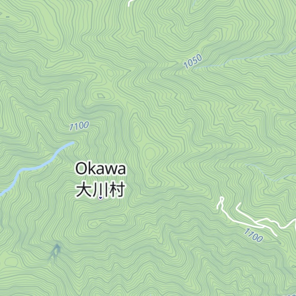 Map of Mt. Inokawa