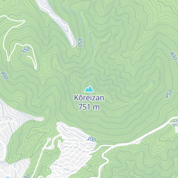 Map of Kōreizan