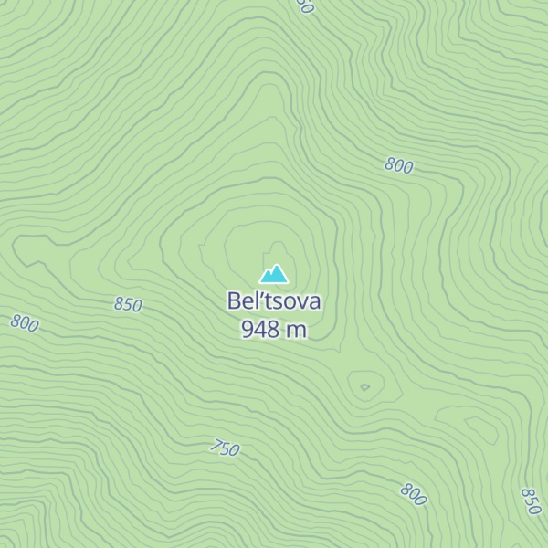 Map of Bel’tsova