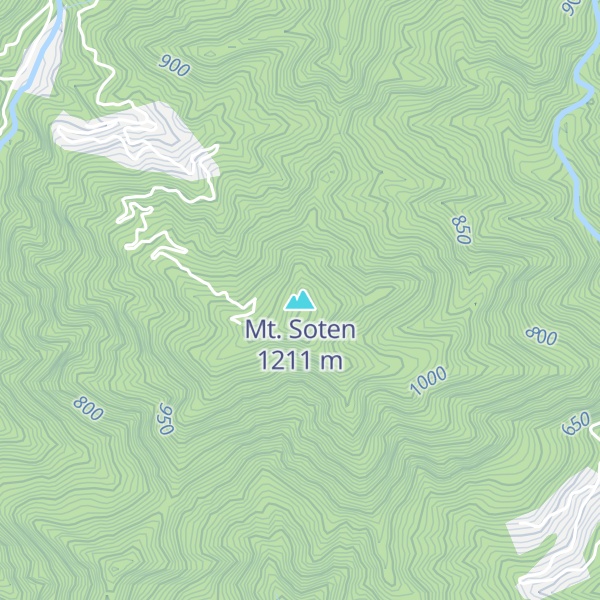 Map of Mt. Soten