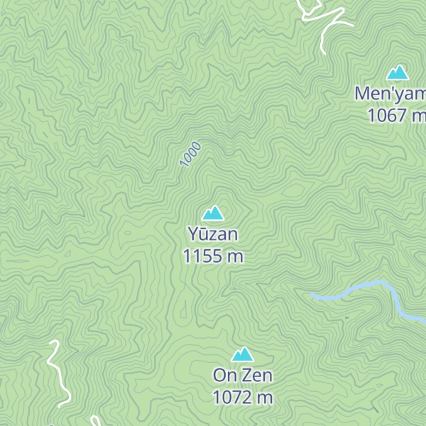 Map of Yūzan