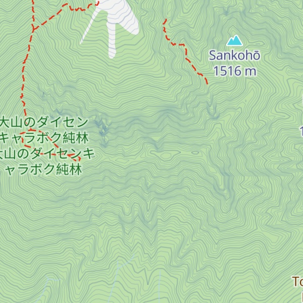 Map of Daisen