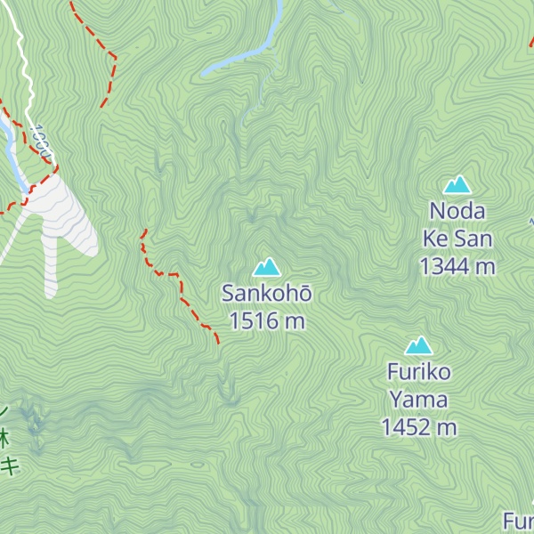 Map of Sankohō