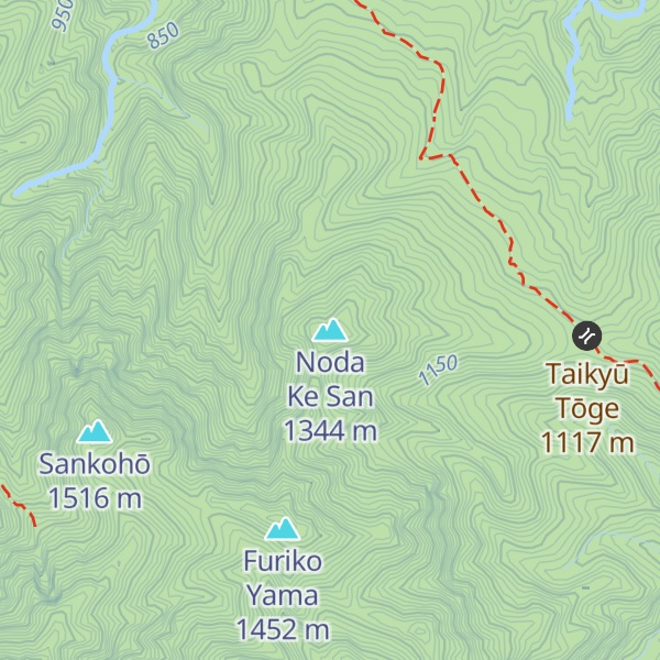 Map of Noda Ke San