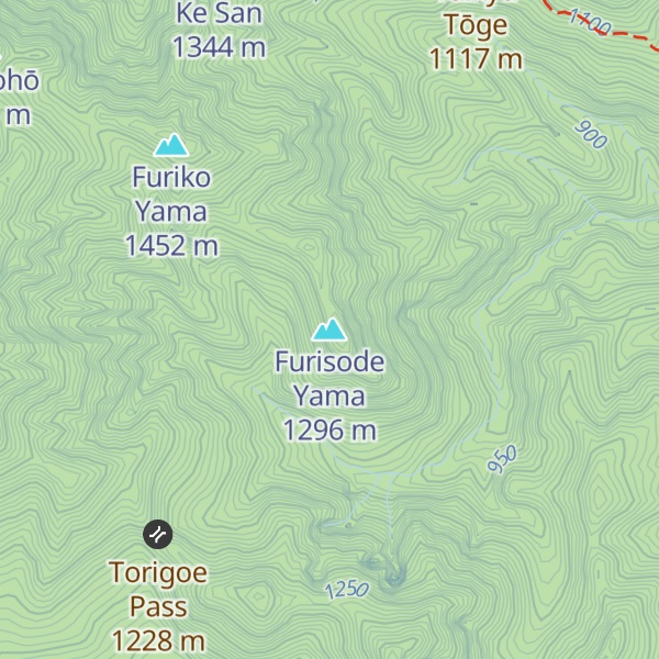 Map of Furisode Yama