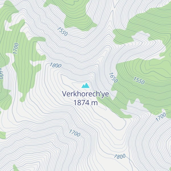 Map of Verkhorech’ye