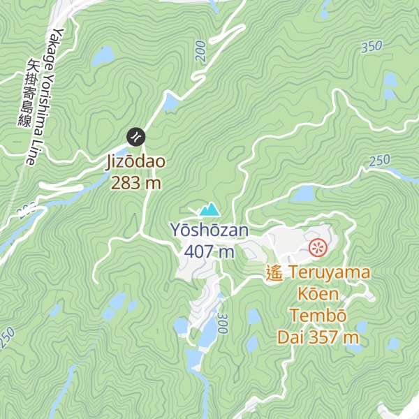 Map of Yōshōzan
