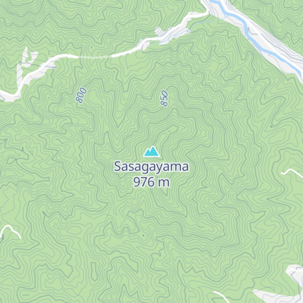 Map of Sasagayama