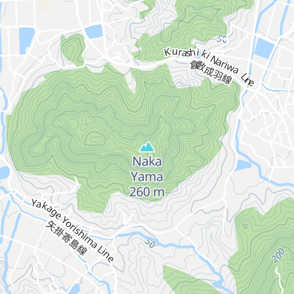 Map of Naka Yama