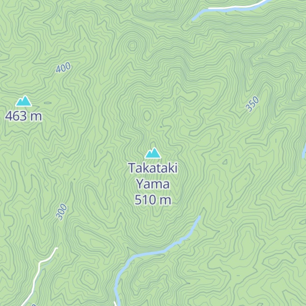Map of Takataki Yama