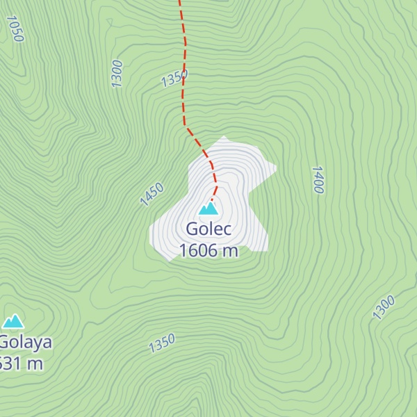 Map of Golec