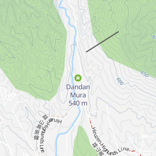 Map of Dandan Mura