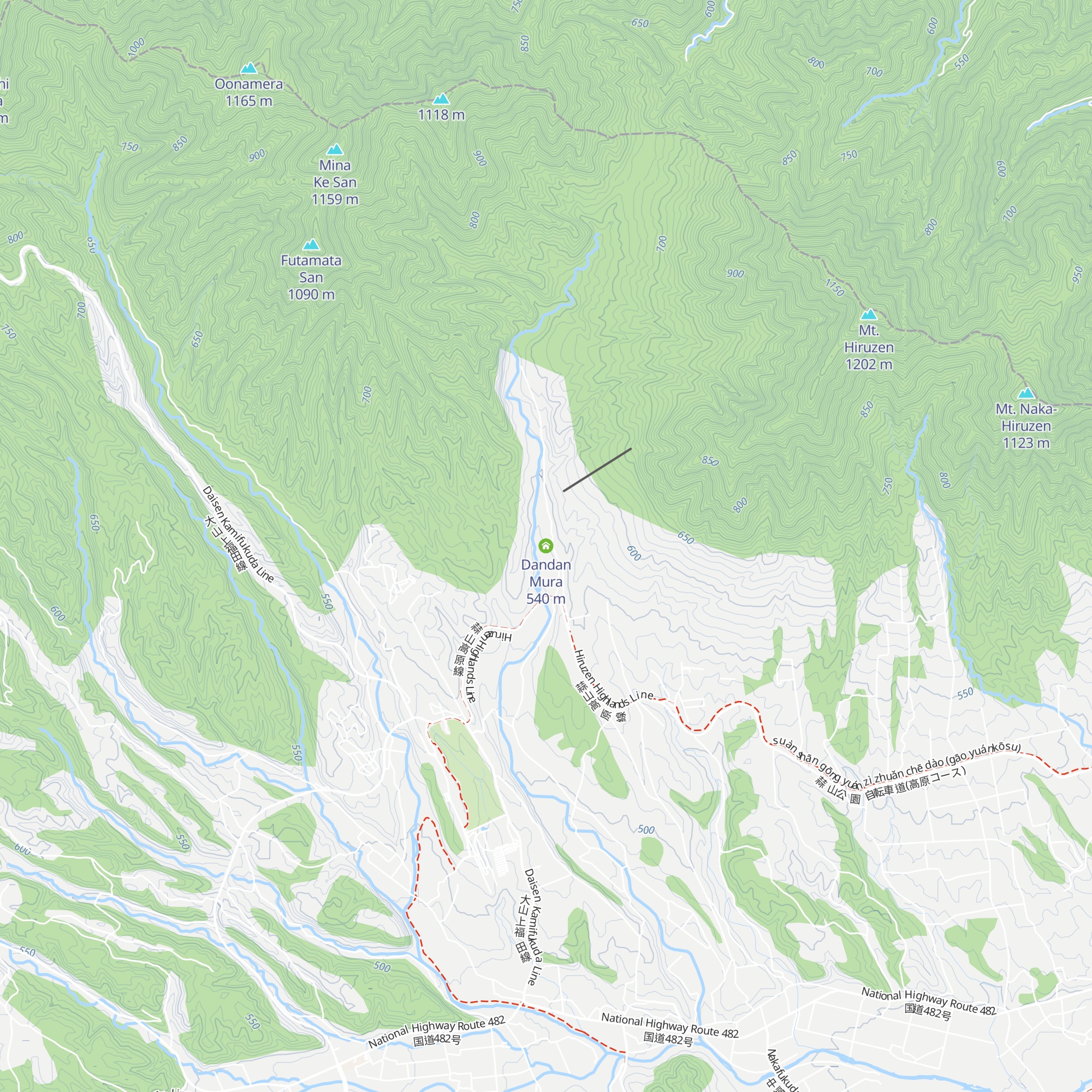 Dandan Mura map
