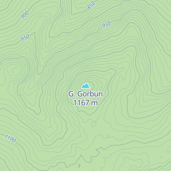 Map of G. Gorbun