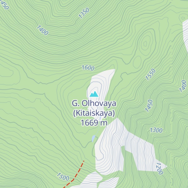 Map of G. Olhovaya (Kitaiskaya)