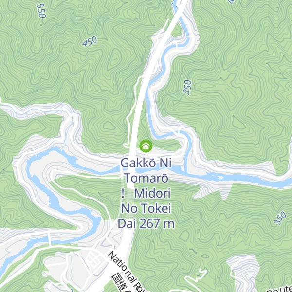 Map of Gakkō Ni Tomarō !   Midori No Tokei Dai