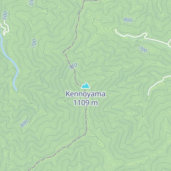 Map of Kennoyama
