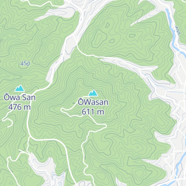 Map of ŌWasan