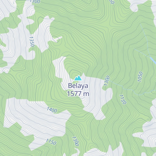 Map of Belaya