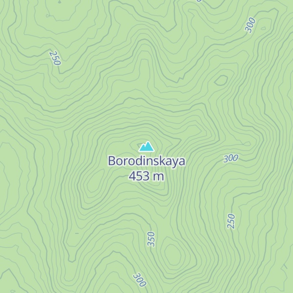 Map of Borodinskaya