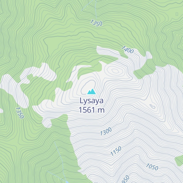 Map of Lysaya