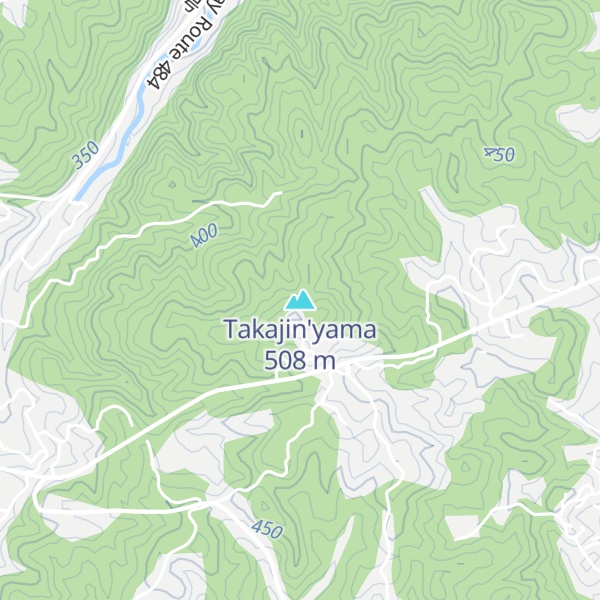 Map of Takajin'yama