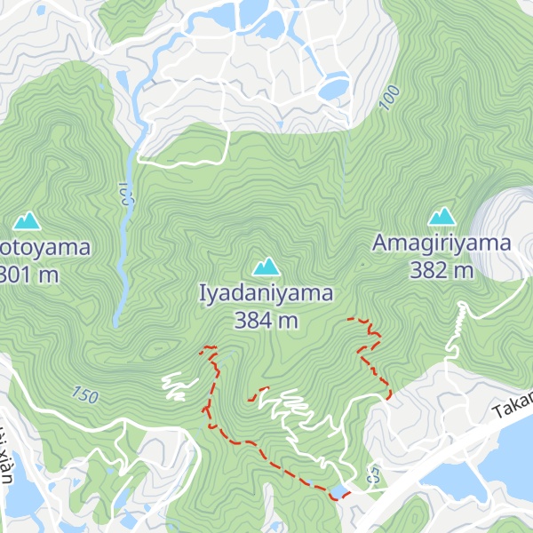 Map of Iyadaniyama