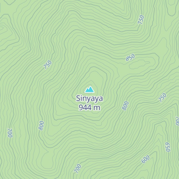 Map of Sinyaya