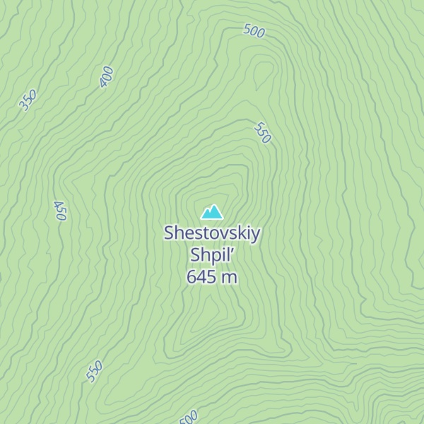 Map of Shestovskiy Shpil’