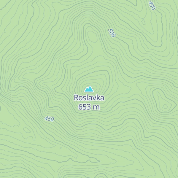 Map of Roslavka
