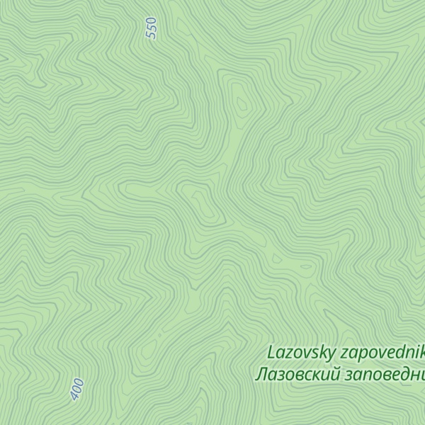 Map of G. Svobodnaya
