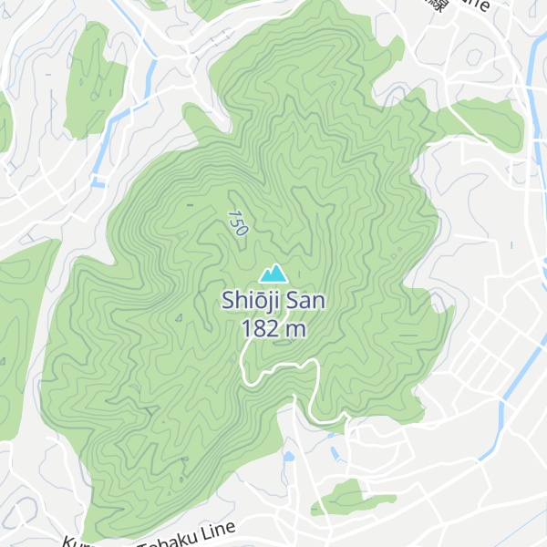 Map of Shiōji San