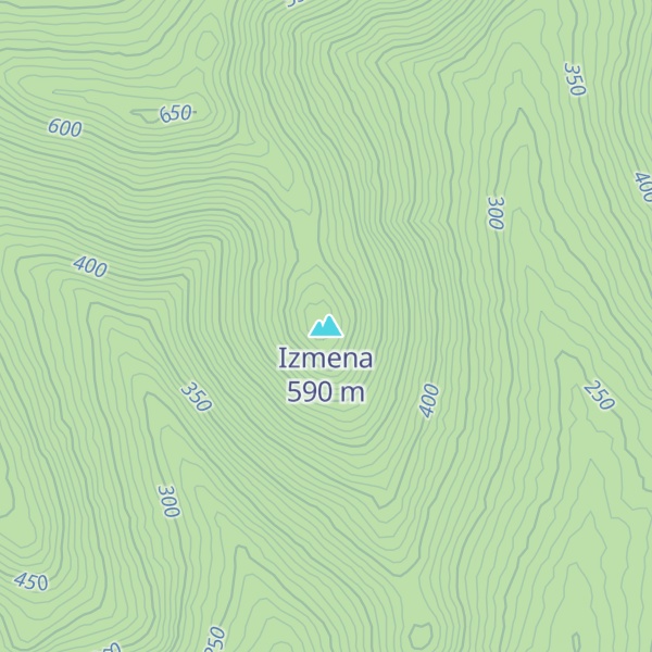 Map of Izmena