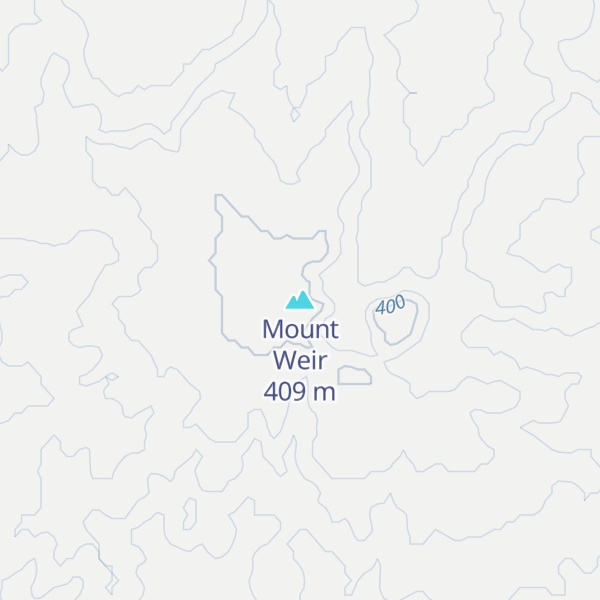 Map of Mount Weir