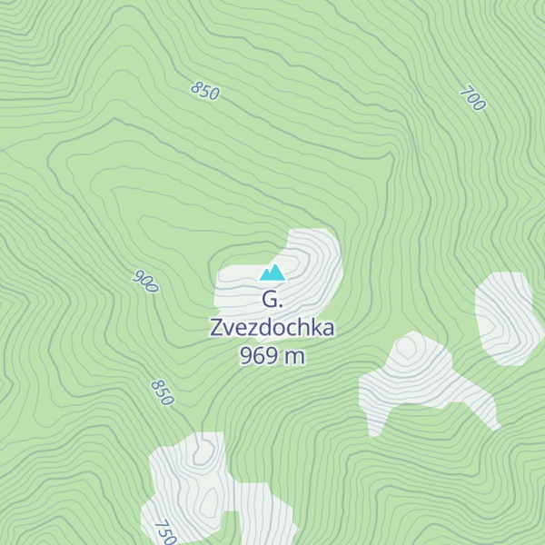 Map of G. Zvezdochka