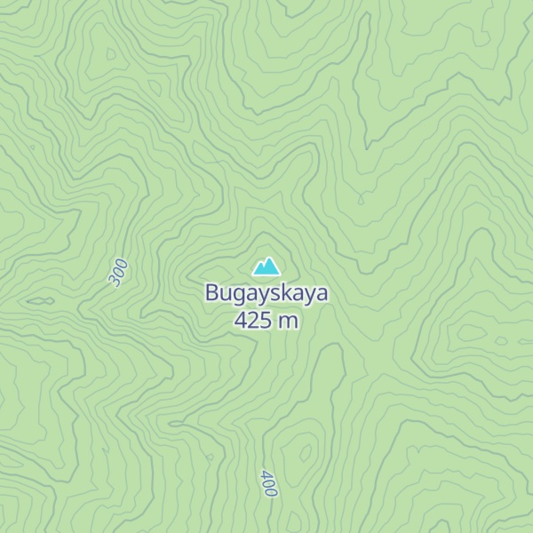 Map of Bugayskaya