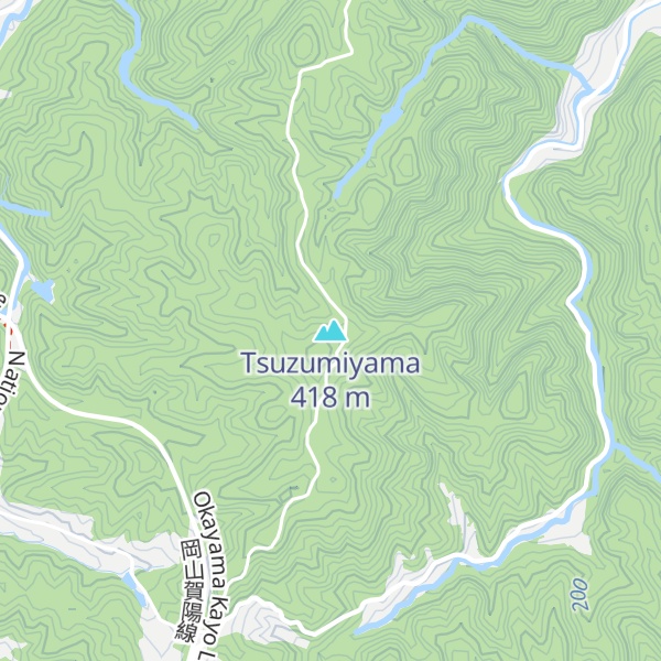 Map of Tsuzumiyama