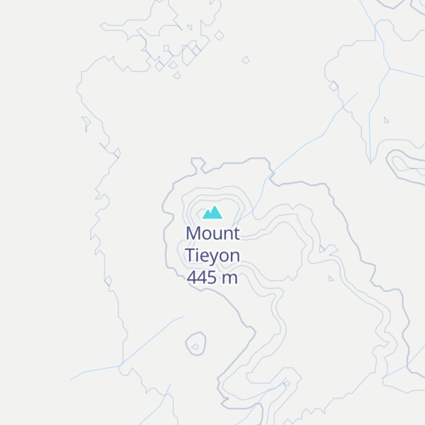 Map of Mount Tieyon