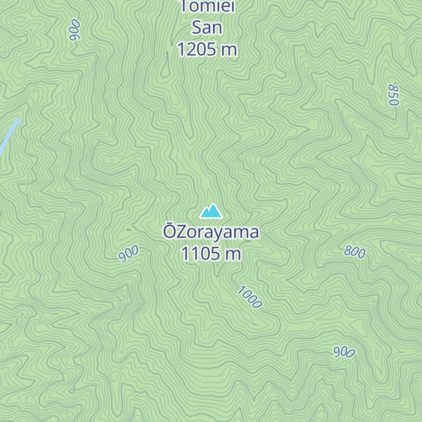 Map of ŌZorayama