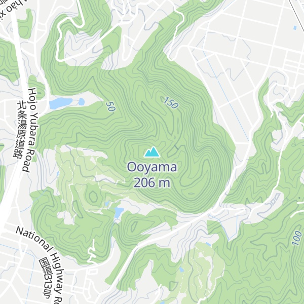 Map of Ooyama